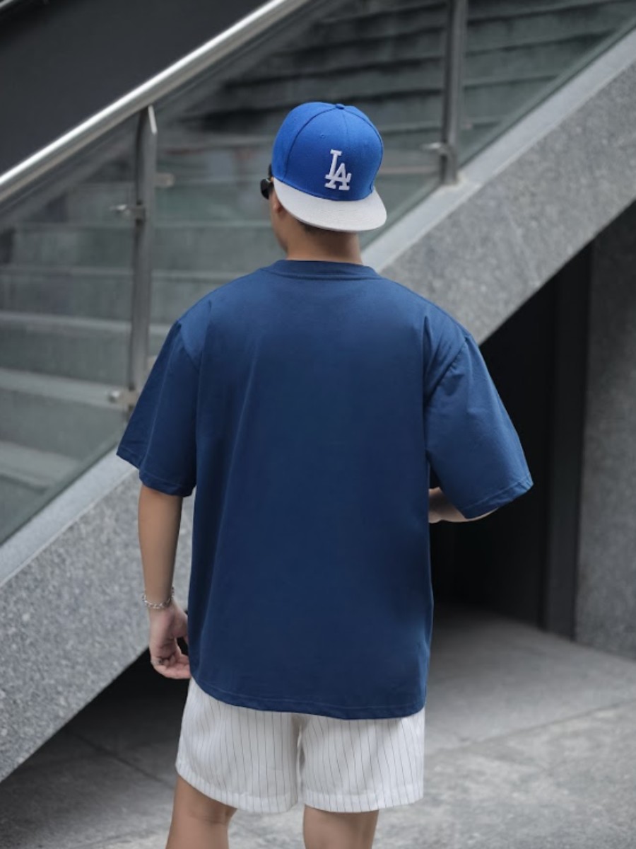 Áo thun Navy Blue T-shirt - Ảnh 3